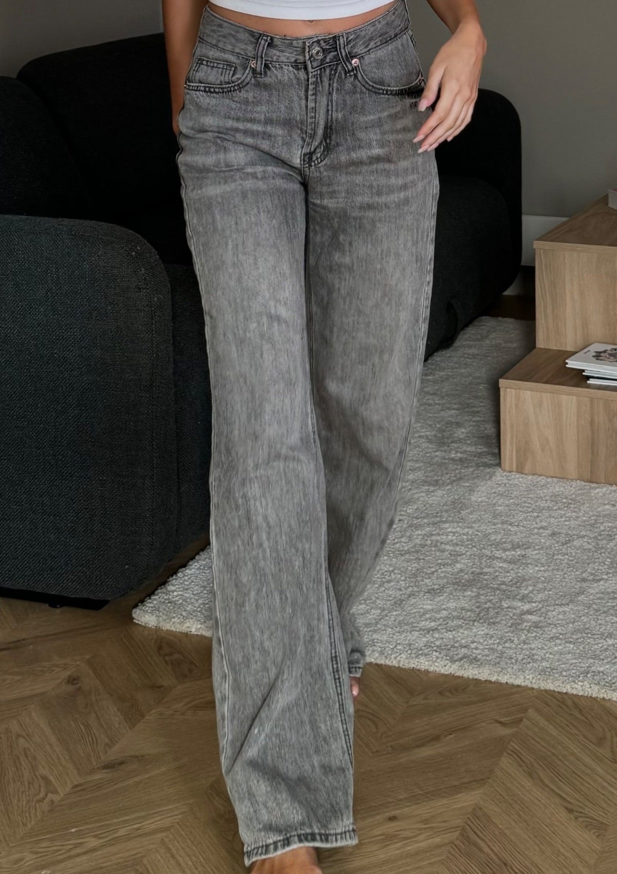 Aleah Jeans Grey