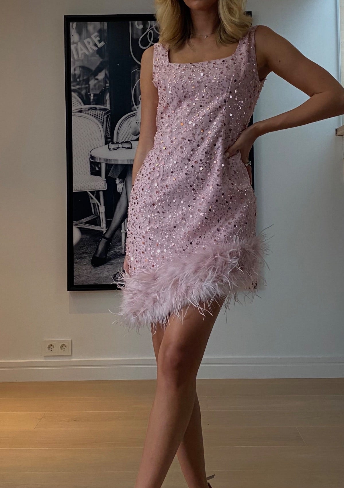 Fanny Pink Sequin Dress