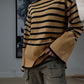 Stripete langermet genser