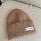 Knitted Beanie Brown