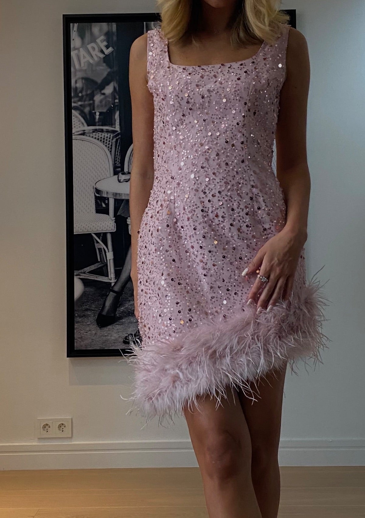 Fanny Pink Sequin Dress