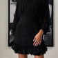 Lynette Black Mini Dress