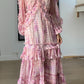 Colette Long Maxi Dress/ Pink